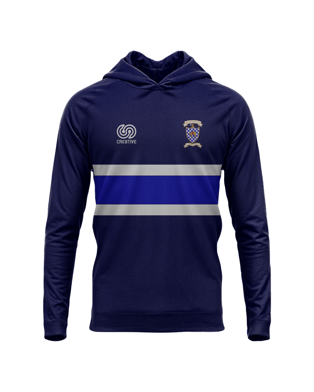Queensbury Retro Cotton Hoodie